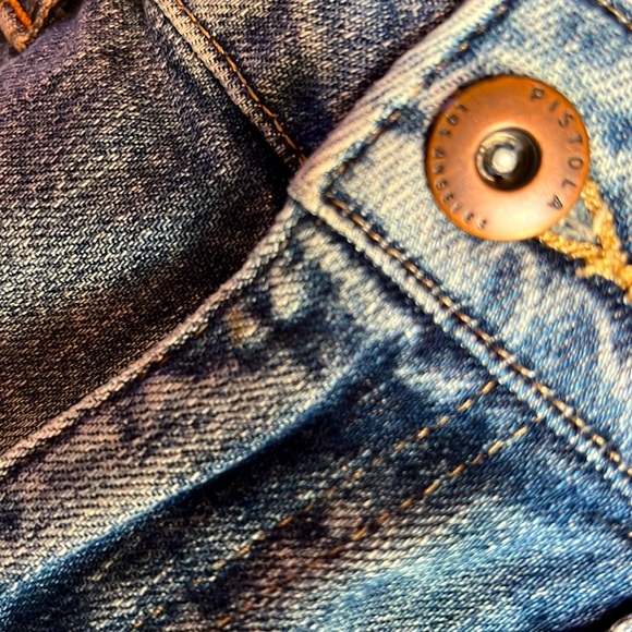 PISTOLA Winston High Rise Jean Shorts - Picture 5 of 10